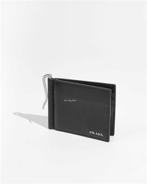 prada men's wallet philippines|Prada wallet with money clip.